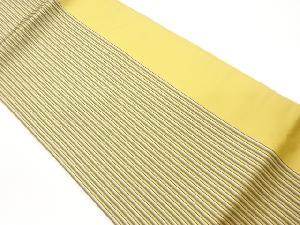 縞模様織出し名古屋帯